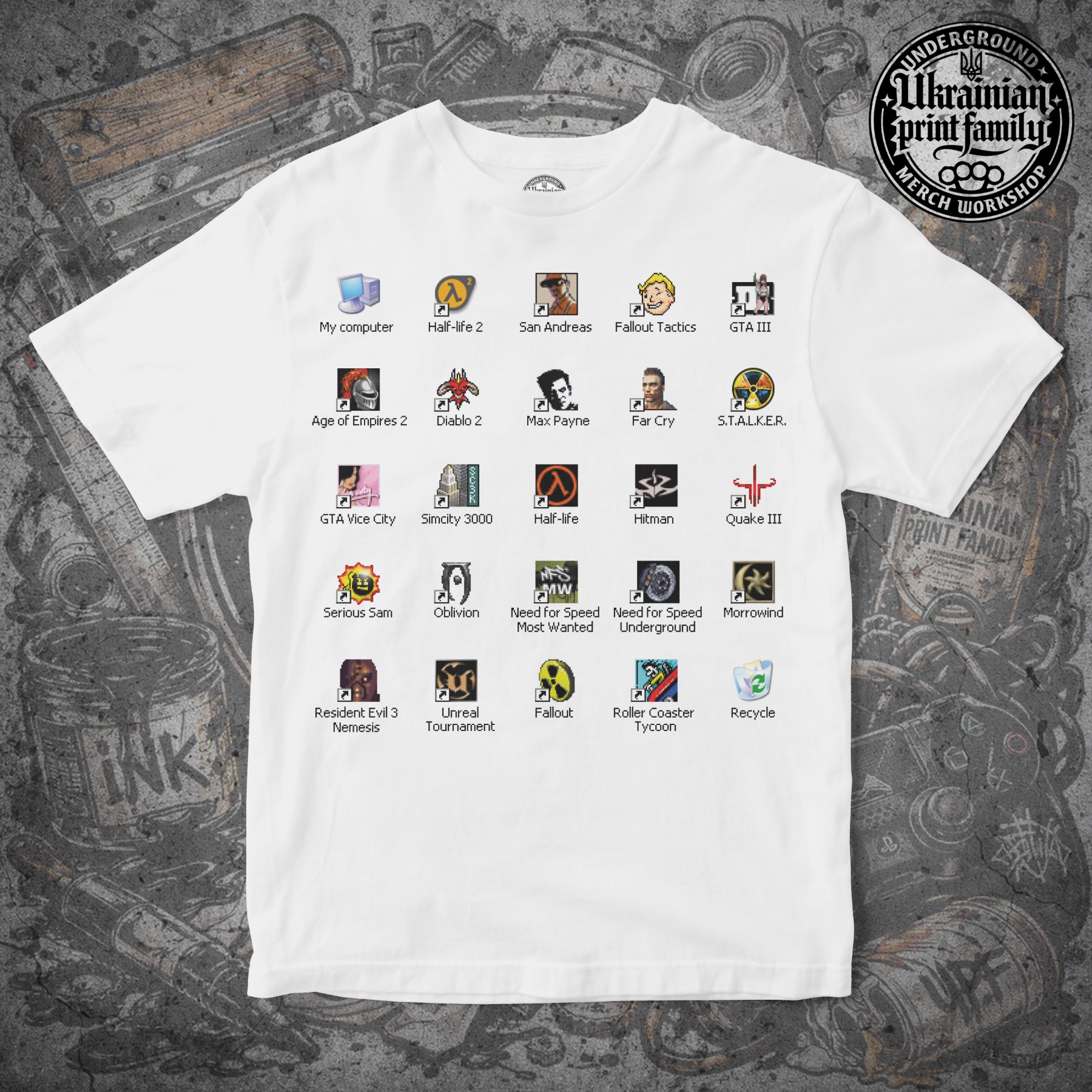 Футболка DESKTOP GAMES 1