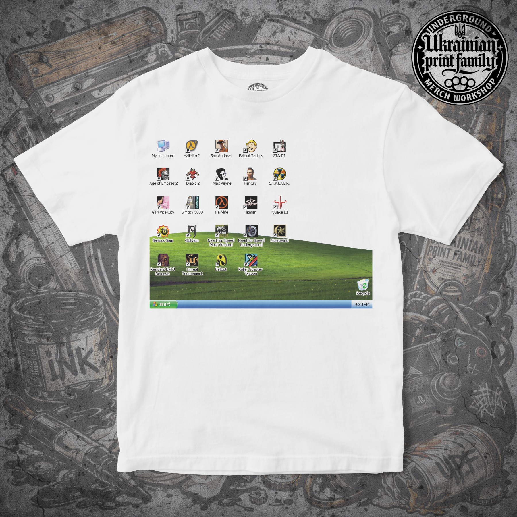 Футболка DESKTOP GAMES 3