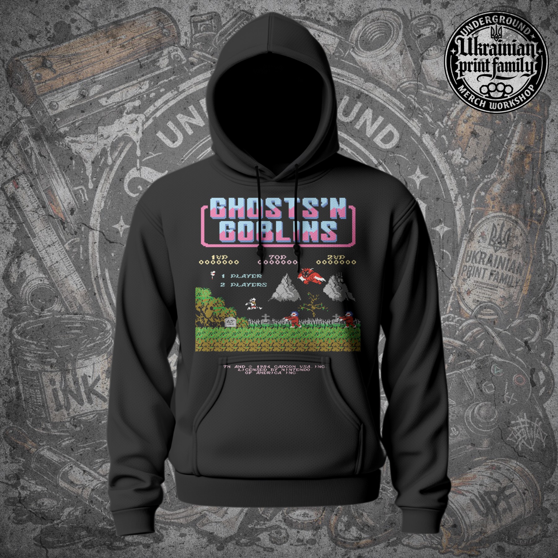 Худі “GHOSTS’N GOBLINS”